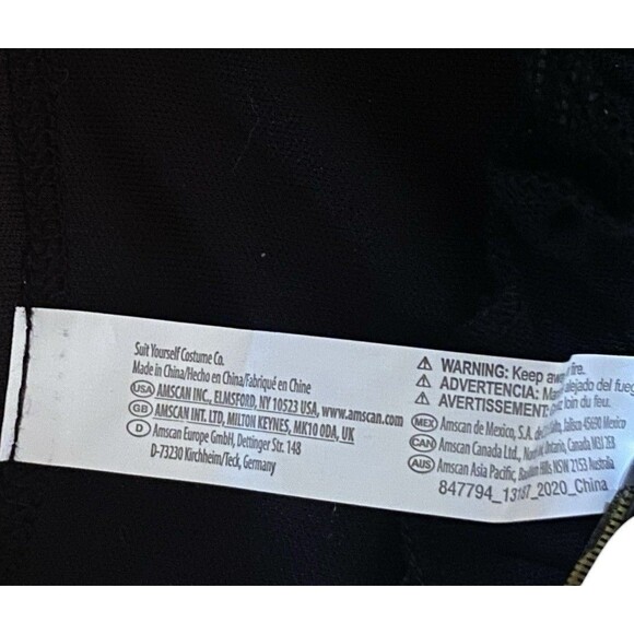 Adult XL  Steampunk Lady Costume And Hat Cosplay Size 14-16 Goggles Ruffles - Picture 9 of 10